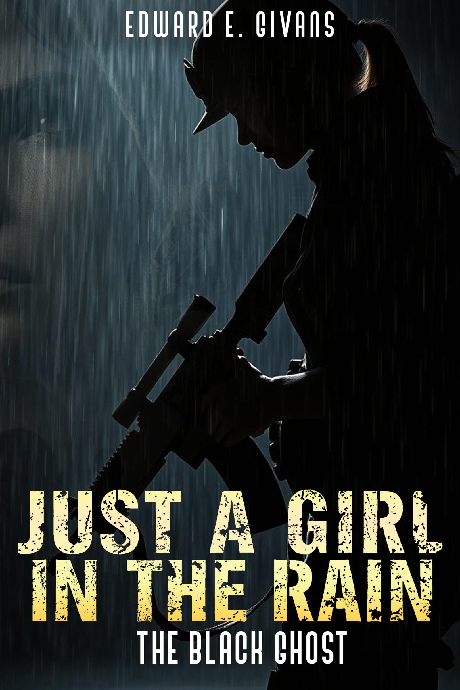 Just a girl in a rain