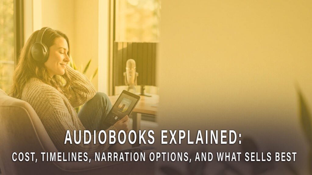 Audiobooks Explained: Cost, Timelines, Narration Options, and What Sells Best