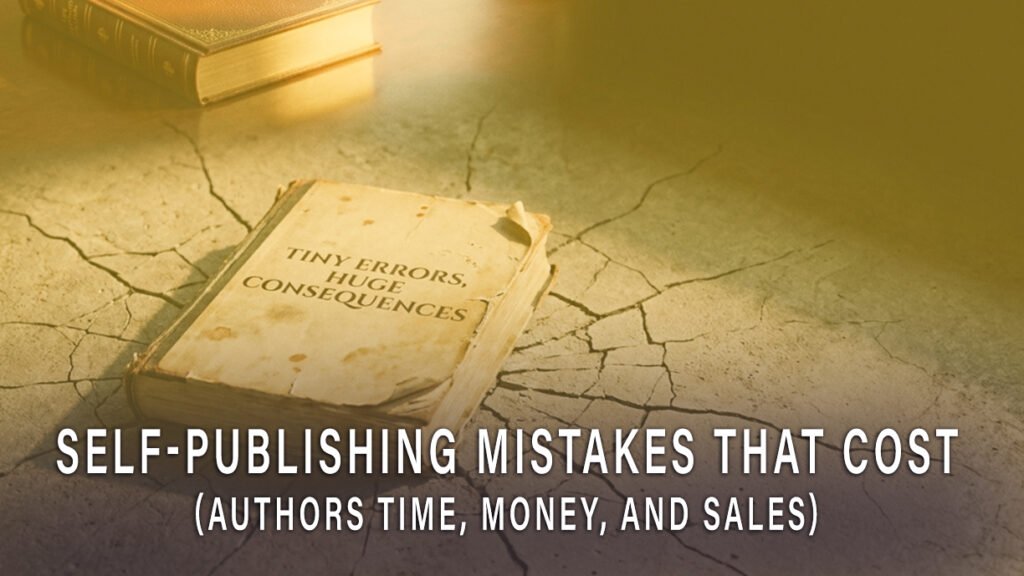 Self-Publishing Mistakes That Cost Authors Time, Money, and Sales