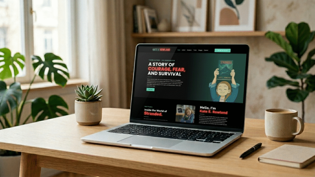Simple Author Website